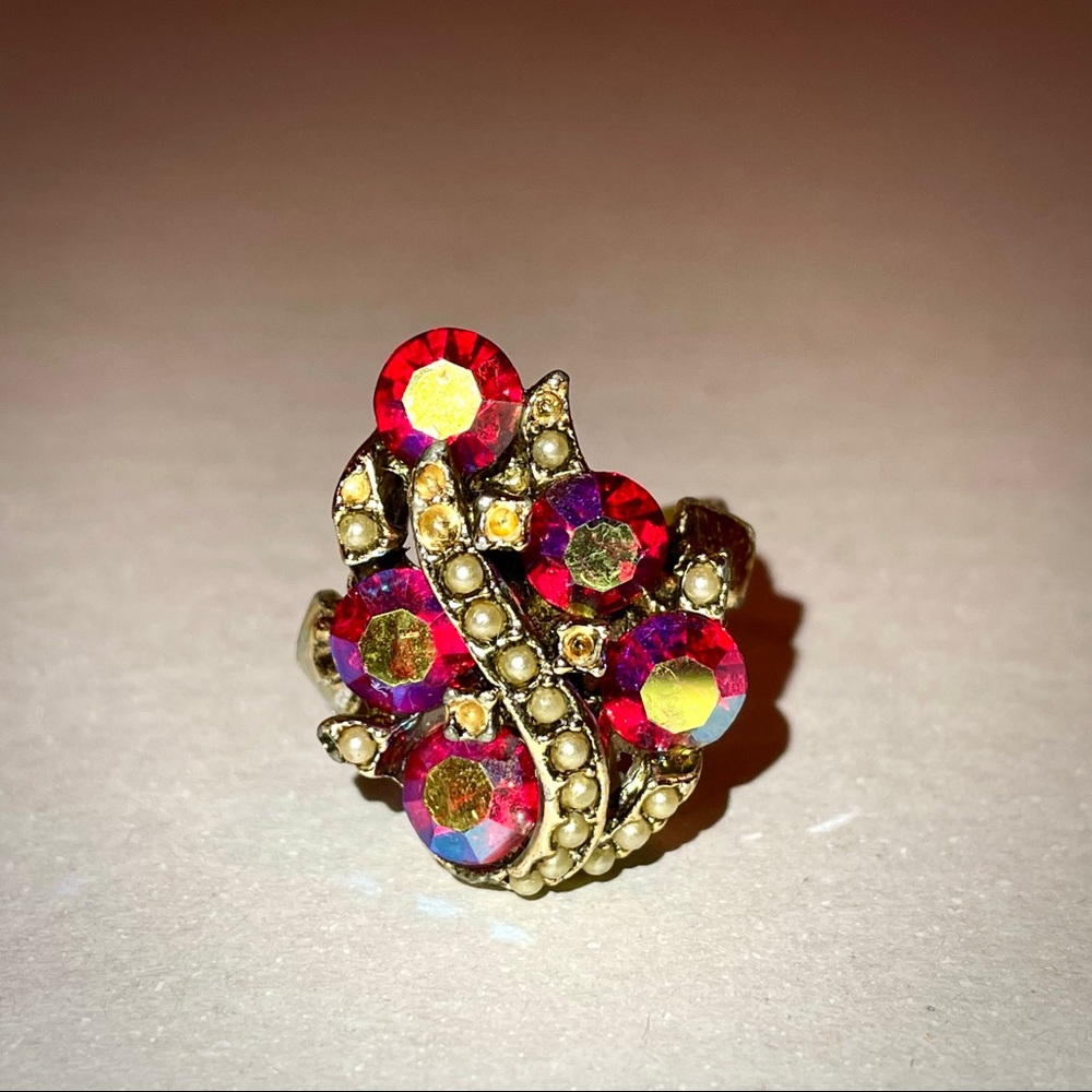Metal Gem Ring